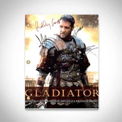 RARE-T Limited Edition Frames Gladiator Movie Script Limited Signature Edition Studio Licensed Custom Frame