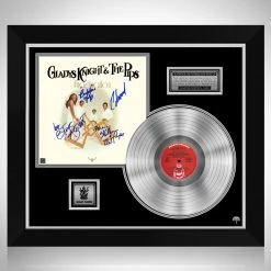 RARE-T Gladys Knight And The Pips - Imagination Platinum LP Limited Signature Edition Studio Licensed Custom Frame