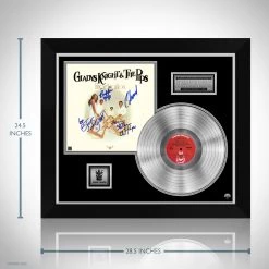RARE-T Gladys Knight And The Pips - Imagination Platinum LP Limited Signature Edition Studio Licensed Custom Frame
