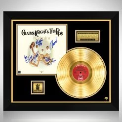 RARE-T Gladys Knight And The Pips - Imagination Gold LP Limited Signature Edition Studio Licensed Custom Frame Limited Edition Frames