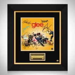 RARE-T Glee - The Music LP Cover Limited Signature Edition Studio Licensed Custom Frame