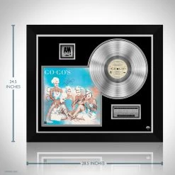 RARE-T The Go-Go's - Beauty And The Beat Platinum LP Limited Signature Edition Studio Licensed Custom Frame Limited Edition Frames