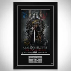 RARE-T Limited Edition Frames Game Of Thrones Mini Poster Limited Signature Edition Studio Licensed Custom Frame