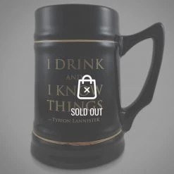 KATALYST Game Of Thrones - I Drink & I Know Things Stein