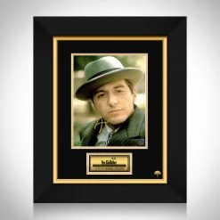 RARE-T The Godfather - Michael Corleone With Hat Photo Limited Signature Edition Studio Licensed Custom Frame