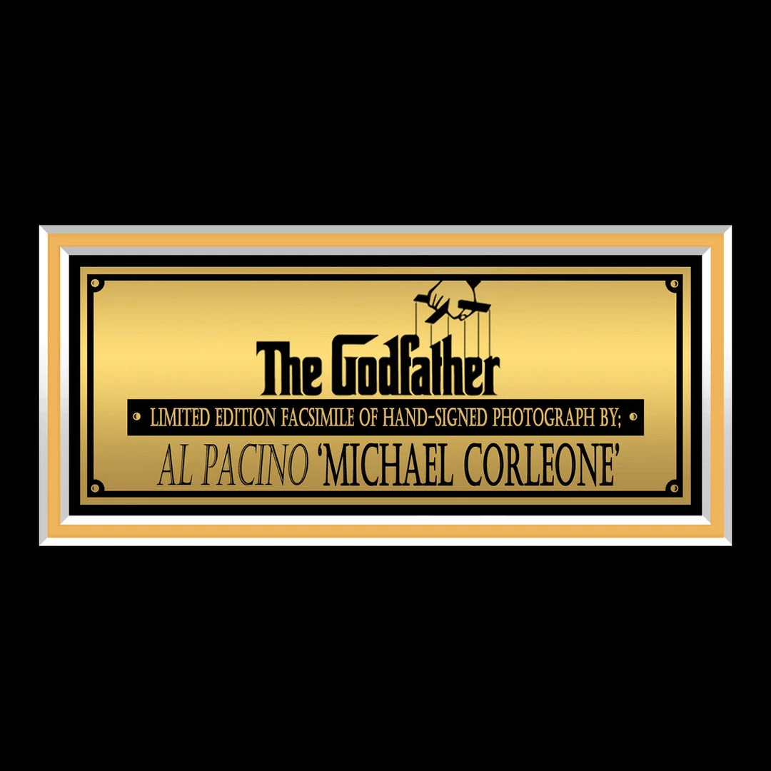 RARE-T The Godfather - Michael Corleone With Hat Photo Limited Signature Edition Studio Licensed Custom Frame 5 RARE-T The Godfather - Michael Corleone With Hat Photo Limited Signature Edition Studio Licensed Custom Frame