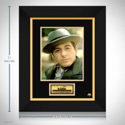 RARE-T The Godfather - Michael Corleone With Hat Photo Limited Signature Edition Studio Licensed Custom Frame
