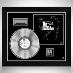 Rare-T The Godfather - Soundtrack Platinum LP Limited Signature Edition Studio Licensed Custom Frame