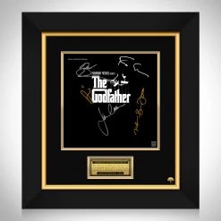 RARE-T The Godfather - Soundtrack LP Cover Limited Signature Edition Studio Licensed Custom Frame