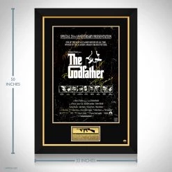 APW Signed Memorabilia The Godfather - Certified Hand-Signed Vintage Poster By Cast Custom Framed
