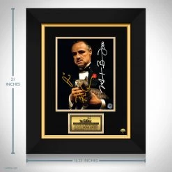 RARE-T The Godfather Promotional Photo Limited Signature Edition Studio Licensed Custom Frame