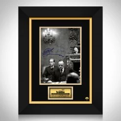 RARE-T Limited Edition Frames The Godfather - Don Vito Corleone & Tom Hagen Photograph Limited Signature Edition Studio Licensed Custom Frame