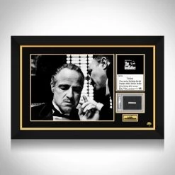 PPC The Godfather - PSA/DNA Certified Hand-Signed By Marlon Brando Custom Frame