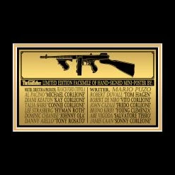 RARE-T The Godfather Part II Mini Poster Limited Signature Edition Studio Licensed Custom Frame NEW 14 RARE-T The Godfather Part II Mini Poster Limited Signature Edition Studio Licensed Custom Frame NEW