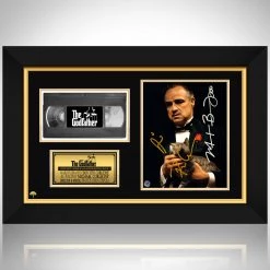 RARE-T The Godfather Photo & VHS Limited Signature Edition Studio Licensed Custom Frame NEW