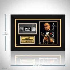 RARE-T The Godfather Photo & VHS Limited Signature Edition Studio Licensed Custom Frame NEW