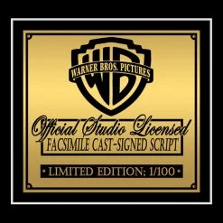 RARE-T Limited Edition Frames Godzilla 2014 Script Limited Signature Edition Studio Licensed Custom Frame