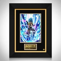 RARE-T NEW Dragon Ball Z - Goku Promotional Art Limited Signature Edition Studio Licensed Custom Frame