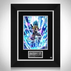 RARE-T NEW Dragon Ball Z - Goku Promotional Art Limited Signature Edition Studio Licensed Custom Frame