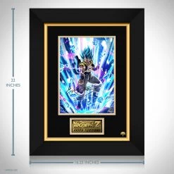 RARE-T NEW Dragon Ball Z - Goku Promotional Art Limited Signature Edition Studio Licensed Custom Frame