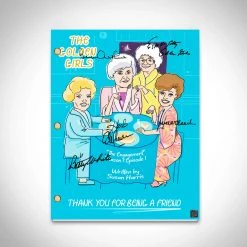 RARE-T The Golden Girls Transcript Limited Signature Edition Studio Licensed Custom Frame Limited Edition Frames