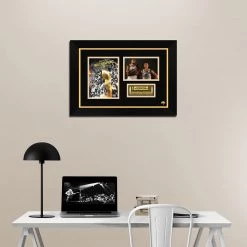 RARE-T Golden State Warriors - Kevin Durant & Stephen Curry Photo Limited Signature Edition Studio Licensed Custom Frame Sports Memorabilia