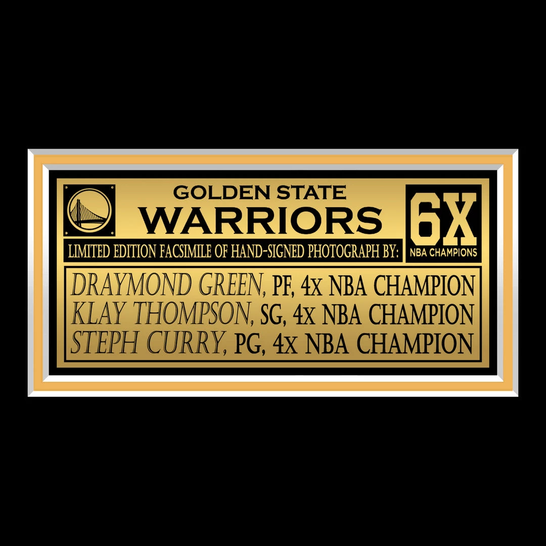 RARE-T Golden States Warriors 2022 NBA Champions Photo Limited Signature Edition Licensed Custom Frame NEW 7 RARE-T Golden States Warriors 2022 NBA Champions Photo Limited Signature Edition Licensed Custom Frame NEW