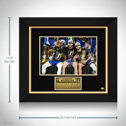 RARE-T Golden States Warriors 2022 NBA Champions Photo Limited Signature Edition Licensed Custom Frame NEW 12 RARE-T Golden States Warriors 2022 NBA Champions Photo Limited Signature Edition Licensed Custom Frame NEW