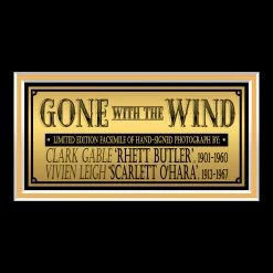 RARE-T Gone With The Wind Photo Limited Signature Edition Studio Licensed Custom Frame 13 RARE-T Gone With The Wind Photo Limited Signature Edition Studio Licensed Custom Frame