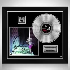 RARE-T Goo Goo Dolls Dizzy Up The Girl Platinum LP Limited Signature Edition Studio Licensed Custom Frame