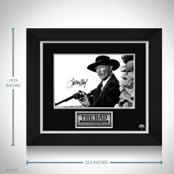 RARE-T The Good, The Bad And The Ugly - The Bad Photo Limited Signature Edition Licensed Custom Frame