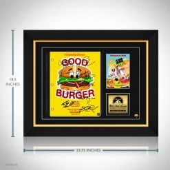 RARE-T Good Burger Transcript Limited Signature Edition Studio Licensed Custom Frame Limited Edition Frames 14 RARE-T Good Burger Transcript Limited Signature Edition Studio Licensed Custom Frame Limited Edition Frames