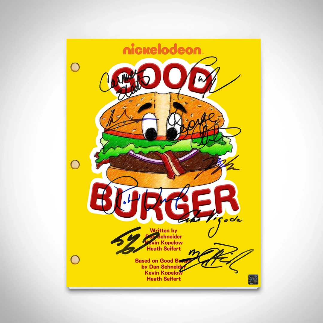 RARE-T Good Burger Transcript Limited Signature Edition Studio Licensed Custom Frame Limited Edition Frames 4 RARE-T Good Burger Transcript Limited Signature Edition Studio Licensed Custom Frame Limited Edition Frames