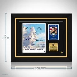 RARE-T Good Morning Vietnam Script Limited Signature Edition Studio Licensed Custom Frame
