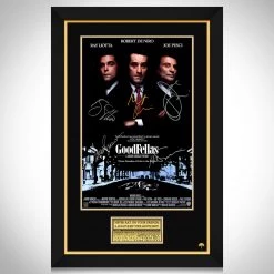 RARE-T Goodfellas Movie Mini Poster Limited Signature Edition Studio Licensed Custom Frame Limited Edition Frames
