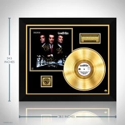RARE-T Goodfellas Motion Picture Soundtrack Gold LP Limited Signature Edition Custom Frame
