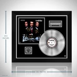 RARE-T Limited Edition Frames Goodfellas Motion Picture Soundtrack Platinum LP Limited Signature Edition Custom Frame