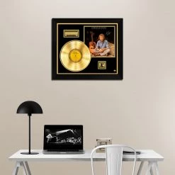 RARE-T Limited Edition Frames Gordon Lightfoot - Sundown Gold LP Limited Signature Edition Studio Licensed Custom Frame