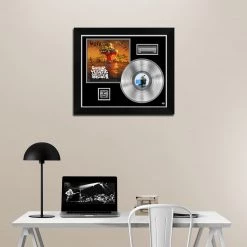 RARE-T Gorillaz - Plastic Beach Platinum LP Limited Signature Edition Studio Licensed Custom Frame Limited Edition Frames