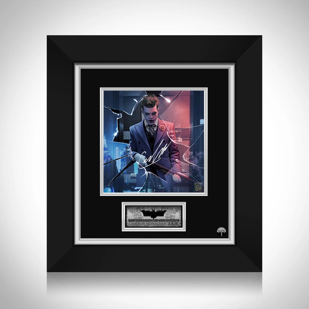 RARE-T Limited Edition Frames Gotham - Joker Promotional Art Limited Signature Edition Studio Licensed Custom Frame 1 RARE-T Limited Edition Frames Gotham - Joker Promotional Art Limited Signature Edition Studio Licensed Custom Frame