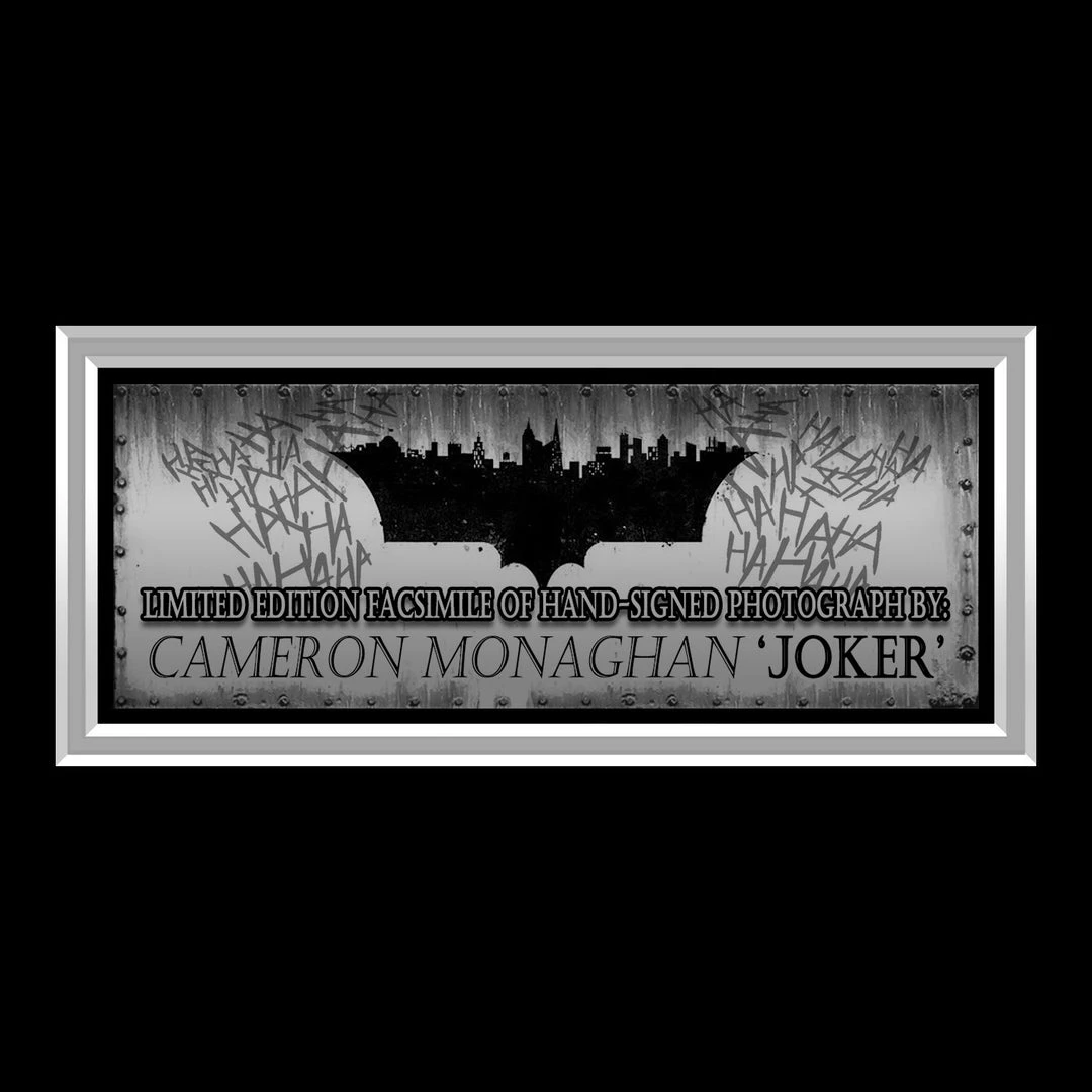 RARE-T Limited Edition Frames Gotham - Joker Promotional Art Limited Signature Edition Studio Licensed Custom Frame 5 RARE-T Limited Edition Frames Gotham - Joker Promotional Art Limited Signature Edition Studio Licensed Custom Frame
