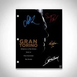 RARE-T Gran Torino Script Limited Signature Edition Studio Licensed Custom Frame Limited Edition Frames