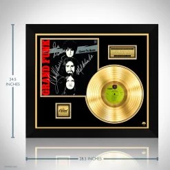 RARE-T Grand Funk Railroad Closer To Home Gold LP Limited Signature Edition Studio Licensed Custom Frame