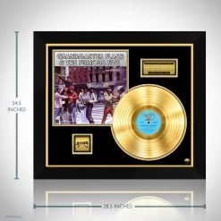 RARE-T Grandmaster Flash & The Furious Five The Message Gold LP Limited Signature Edition Studio Licensed Custom Frame Limited Edition Frames 15 RARE-T Grandmaster Flash & The Furious Five The Message Gold LP Limited Signature Edition Studio Licensed Custom Frame Limited Edition Frames