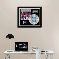 RARE-T Grandmaster Flash & The Furious Five - The Message Platinum LP Limited Signature Edition Studio Licensed Custom Frame Limited Edition Frames
