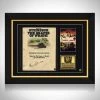 RARE-T Grapes Of Wrath Script Limited Signature Edition Studio Licensed Custom Frame Limited Edition Frames