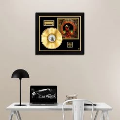RARE-T Grateful Dead - Blues For Allah Gold LP Limited Signature Edition Studio Licensed Custom Frame
