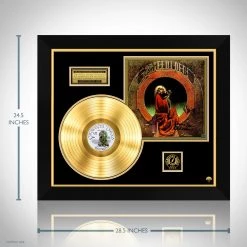 RARE-T Grateful Dead - Blues For Allah Gold LP Limited Signature Edition Studio Licensed Custom Frame 14 RARE-T Grateful Dead - Blues For Allah Gold LP Limited Signature Edition Studio Licensed Custom Frame