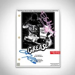 RARE-T Limited Edition Frames Grease Movie Script Limited Signature Edition Studio Licensed Custom Frame