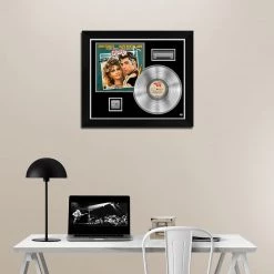 RARE-T Limited Edition Frames Grease - Original Soundtrack Platinum LP Limited Signature Edition Studio Licensed Custom Frame